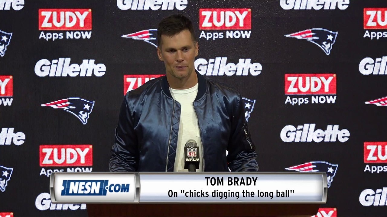 Tom Brady On 'Chicks Digging The Long Ball', Throwing Deep Passes