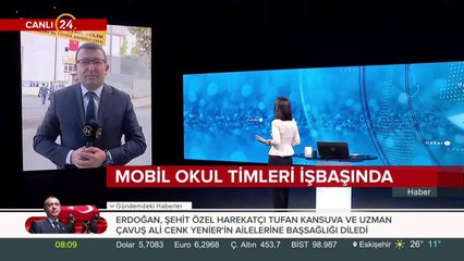 Mobil okul timleri işbaşında