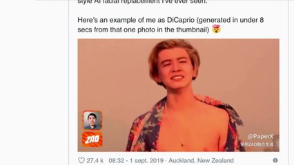 Zao : l'application qui fait fureur en Chine