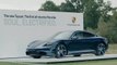 Porsche European Open 2019 - Video Golfpros encounter the Porsche Taycan Turbo