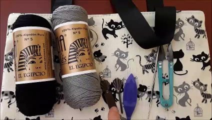 DECORACION DE FRIVOLITE PARA BOLSO