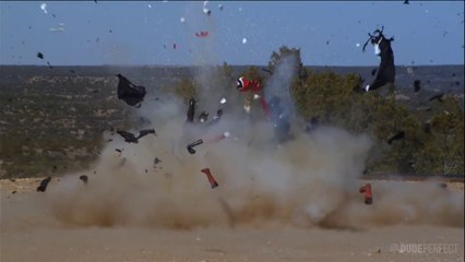 Exploding Action Figures | Dude Perfect