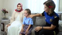 Adana şehit kızını okula emniyet müdürü götürdü
