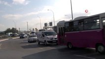 Sakarya'da okullar açıldı, trafik durma noktasına geldi