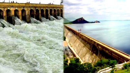 Mettur water level at 120.83 ft, 60,000 cusecs water released