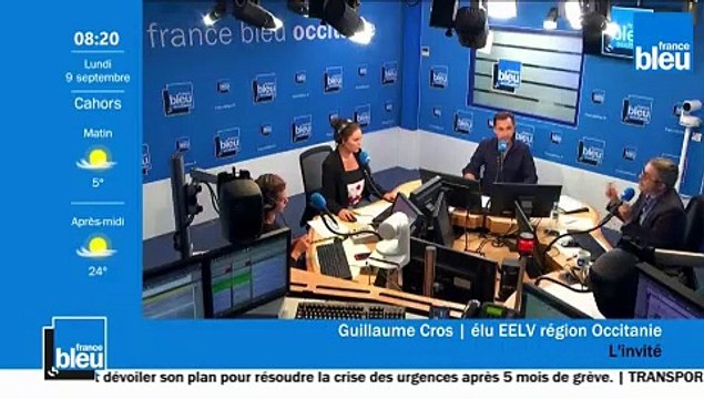 Il va enfin y avoir une étude des besoins en eau à Sivens dit Guillaume Cros élu EELV à la Région Occitanie