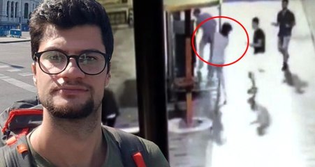 Son dakika: İTÜ'lü gencin öldürüldüğü anın kamera görüntüleri çıktı