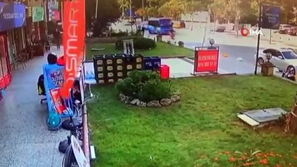 Senet çetesinin iş yeri sahibine silahlı saldırı anları kamerada