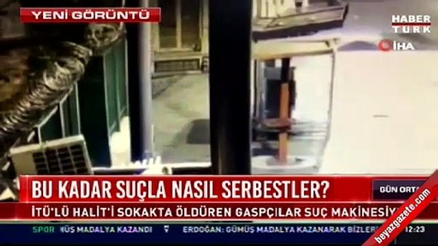İstiklal Caddesi'ndeki cinayetin görüntüleri ortaya çıktı