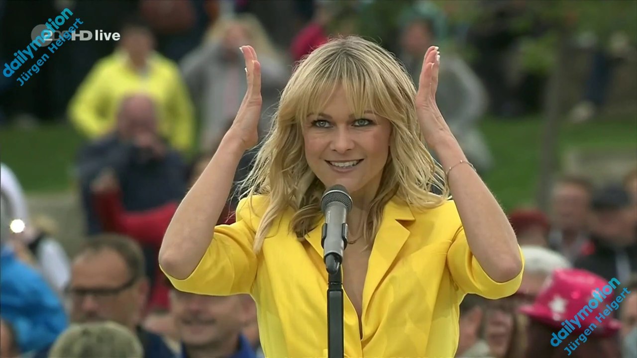 Linda Hesse - Nicht länger mit ihr teilen - | ZDF Fernsehgarten 08.09.2019