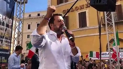 Salvini a Montecitorio: "No al governo dei poltronari" (09.09.19)