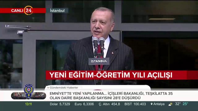 Yeni eğitim-öğretim yılı açılışı