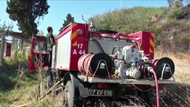 Gelibolu Yarımadası'nda makilik yangını - ÇANAKKALE