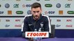 Lloris «On se doit de donner du plaisir aux supporteurs» - Foot - Qualif. Euro - Bleus