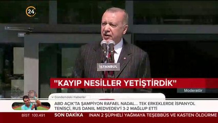 Erdoğan'dan yeni eğitim öğretim yılı mesajı