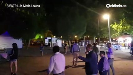 Solo unas decenas de personas acuden al concierto organizado por el Ayuntamiento que sustituye a los Pastor en las fiestas de Aravaca