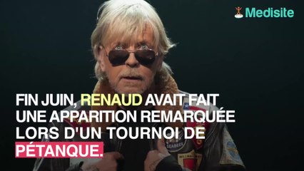 Renaud : on connaît les raisons de ses tremblements