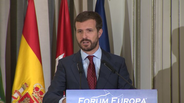 Casado avisa a Sánchez que será culpable si hay elecciones