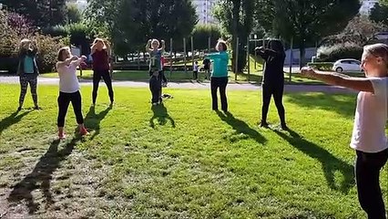 du yoga en plein air à Saint-Etienne