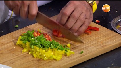 طريقة تحضير دجاج بالبسطرمة  | الشيف شربيني