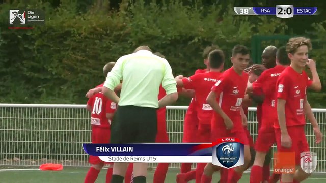 U15 Grand Est Orange : Reims Ste Anne-Troyes (2-2)