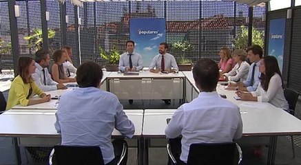 Reunión de Casado con el Comité de Dirección