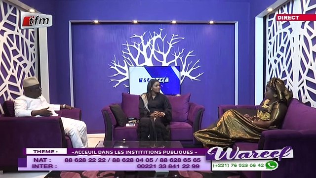 WAREEF avec EVA TRA - THEME : ACCUEIL DANS LES INSTITUTIONS PUBLIQUES - 09 Septembre 2019