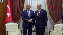 Çavuşoğlu, kktc başbakanı ersin tatar ile görüştü
