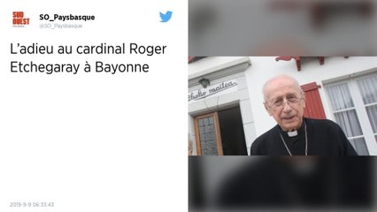 Les obsèques du cardinal Etchegaray célébrées à Bayonne