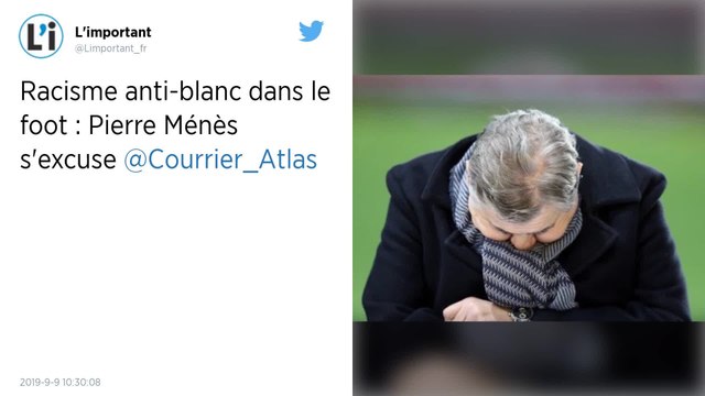 Pierre Ménès s'excuse pour ses propos sur le racisme anti-blanc dans le foot