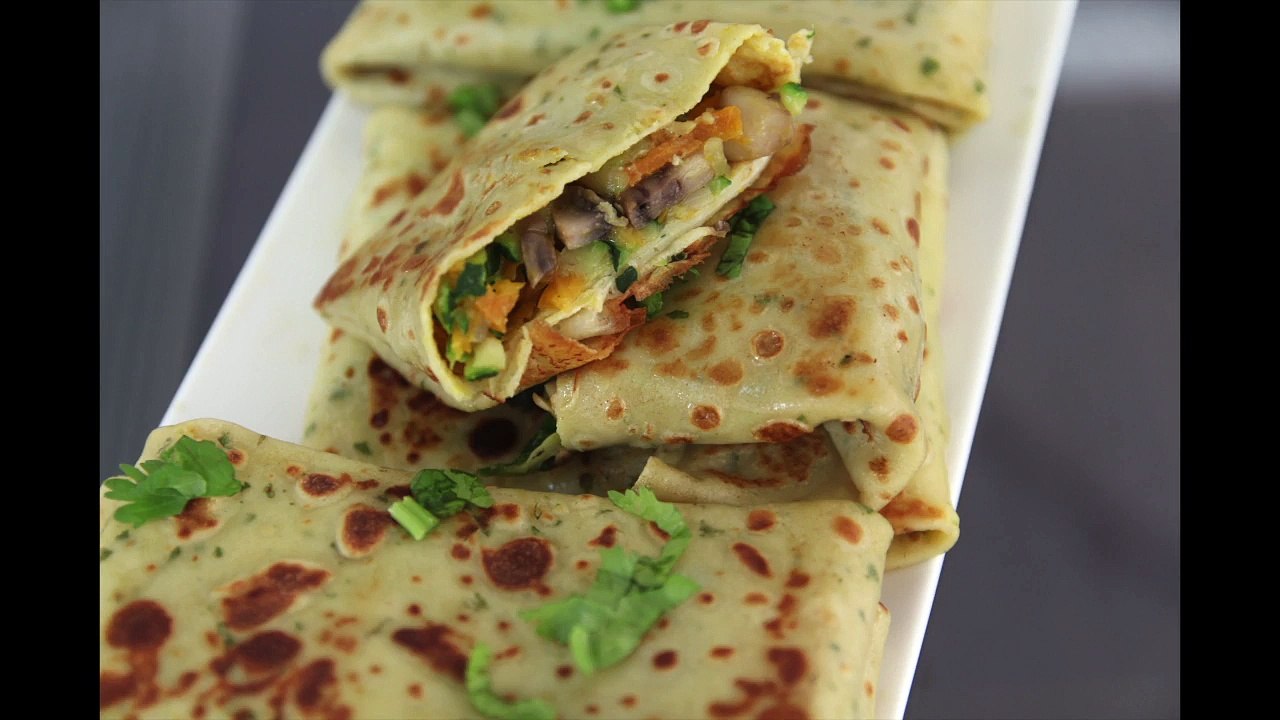 Crêpes aux légumes