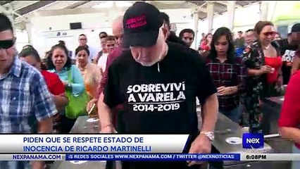 Piden que se respete estado de inocencia de Ricardo Martinelli - Nex Noticias
