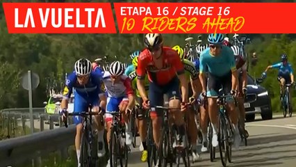 10 coureurs dans l'échappée / 10 riders in the breakaway - Étape 16 / Stage 16 | La Vuelta 19