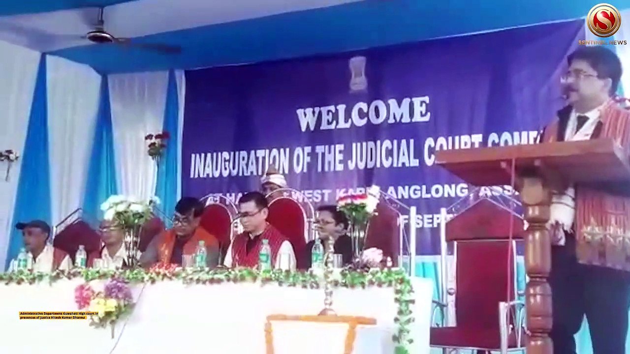 Two judicial court buildings inaugurated in Bokajan in Karbi Anglong and Hamren in West Karbi Anglong district