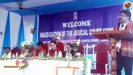 Two judicial court buildings inaugurated in Bokajan in Karbi Anglong and Hamren in West Karbi Anglong district