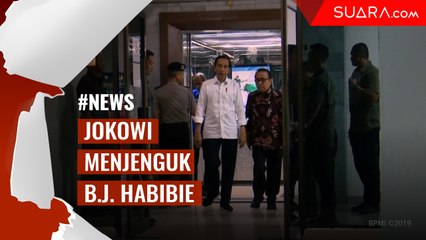 Presiden Jokowi Menjenguk Bapak B.J. Habibie
