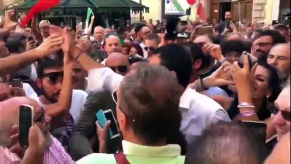 Salvini: "Mai mollare perché alla fine vinceremo noi "(09.09.19)