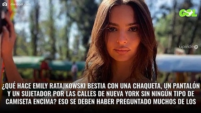 Emily Ratajkowski incendia NY: “¿¡Así sale a la calle!?” (y es por esto que vas a ver)