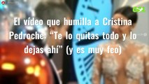El vídeo que humilla a Cristina Pedroche: “Te lo quitas todo y lo dejas ahí” (y es muy feo)