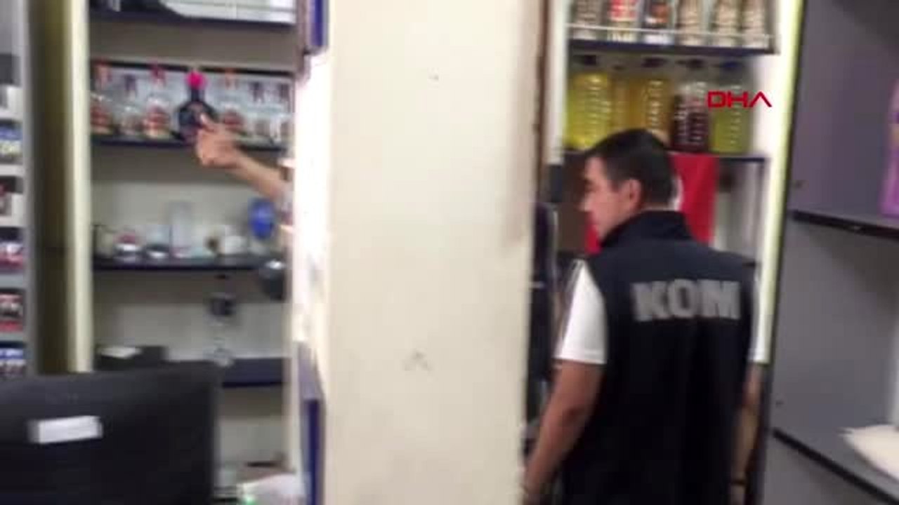 İzmir'de sahte viski operasyonu