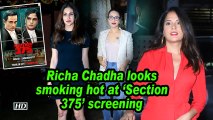 Richa Chadha looks smoking hot at 'Section 375' screening
