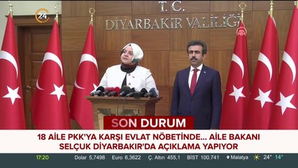 Aile, Çalışma ve Sosyal Hizmetler Bakanı Zehra Selçuk Diyarbakır'da