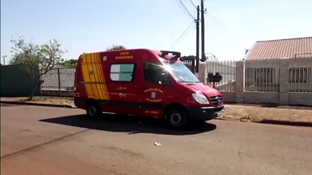 Siate atende idoso no Bairro Cancelli, em Cascavel