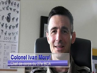 ANNECY | Rencontre avec Ivan Morel, nouveau chef de corps du 27e BCA