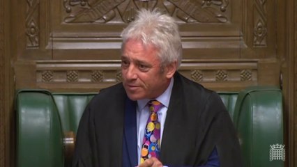 House of Commons speaker John Bercow announces plans to step down