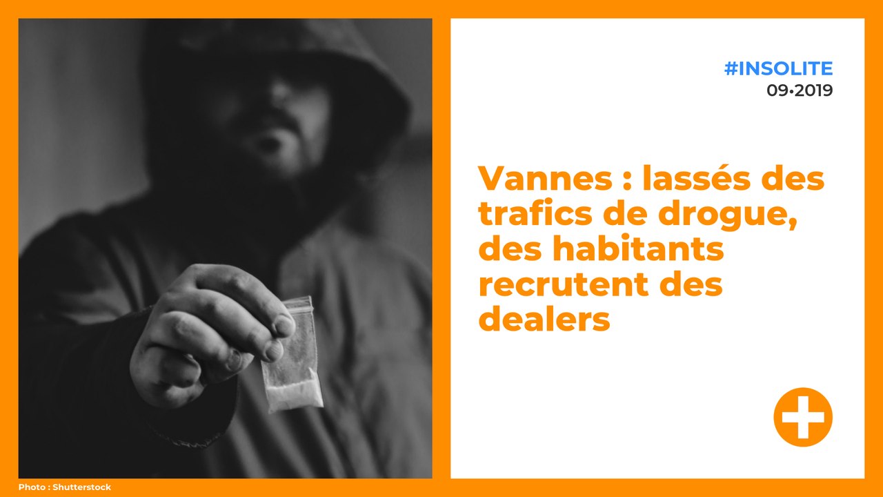 Vannes : lassés des trafics de drogue, des habitants recrutent des dealers