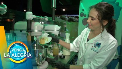 ¡Crea junto con Olga Mariana el sabor que quieras para tu helado! ¡Está increíble!| Venga La Alegría