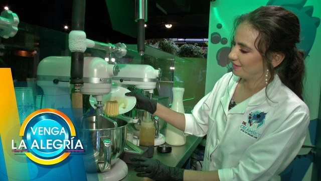 ¡Crea junto con Olga Mariana el sabor que quieras para tu helado! ¡Está increíble!| Venga La Alegría