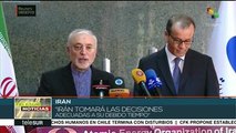 Irán tomará las decisiones pertinentes sobre el acuerdo nuclear