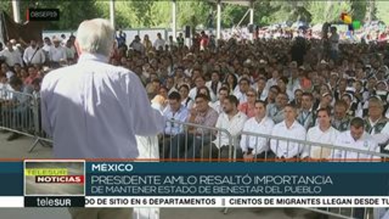 Afirma pdte. mexicano que garantizará seguridad social al país